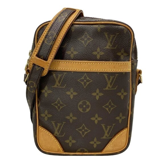 LOUIS VUITTON Danube Monogram Shoulder Bag Monogram Canvas 519-072325 - Picture 1 of 14